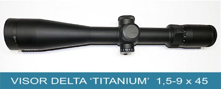 VISOR DELTA TITANIUM 1,5-9x45